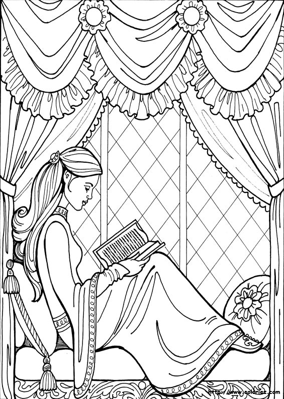 La Princesa Leonora lee