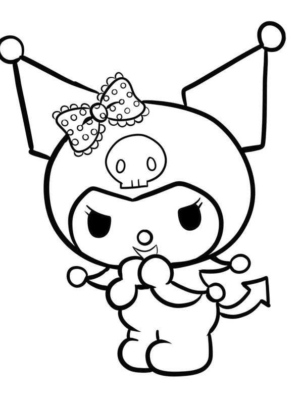 Kuromi Feliz