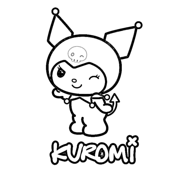 Guiño de Kuromi